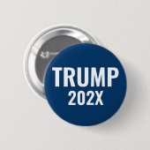 Trump 202X Button (Vorne & Hinten)