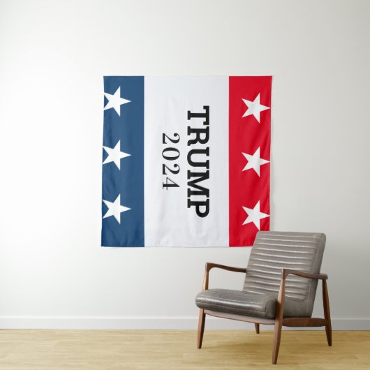 Trump 202X Wandteppich (Beispiel (Horizontal))