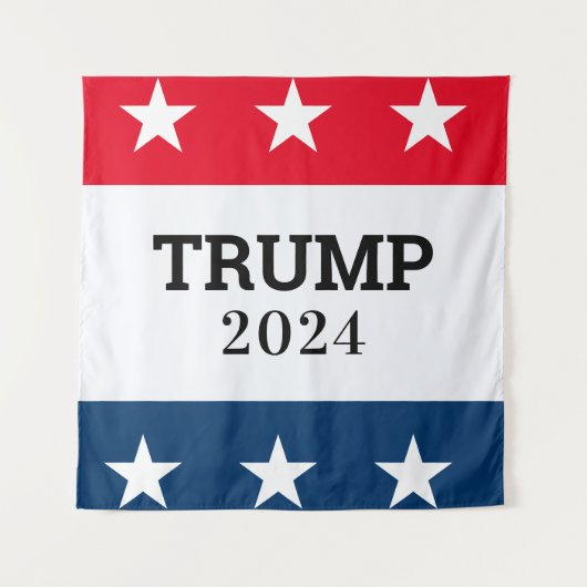 Trump 202X Wandteppich (Vorderseite)