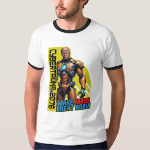 Trump 2076 Martian-Präsidentschaftskampagne T-Shirt