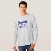 Trump 20 - 24 Jahre im Gefängnis - komisch gegen T T-Shirt (Vorne ganz)