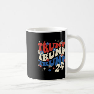 Trump 24 Groovy Retro 2024 Kaffeetasse
