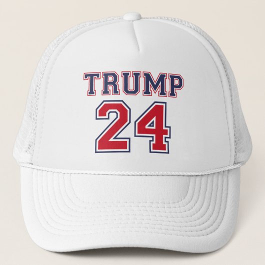 Trump 24 truckerkappe (Vorderseite)