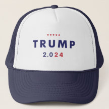 Trump 2.0 2024 Trucker Hat