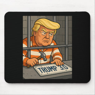 Trump 3.0 License Plate Designer 1 Mousepad