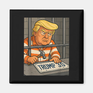 Trump 3.0 License Plate Designer Magnet