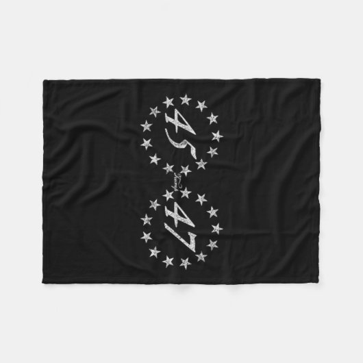 Trump 45 47 fleecedecke (Vorderseite (Horizontal))