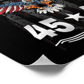 Trump 45 47 (hinten) poster (Ecke)