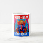TRUMP 45 & 47 - KING DONALD KAFFEETASSE (Mittel)