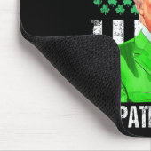 Trump 45 47 Leprechaun Hat Merry 4. von St Patrick Mousepad (Ecke)