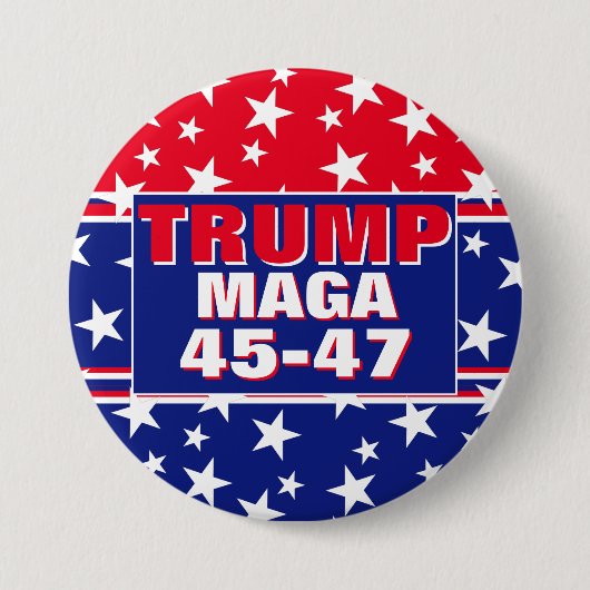 TRUMP 45-47 MAGA BUTTON (Vorderseite)