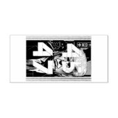 Trump 45 47 Pop Art Portrait Gummistempel (Prägung)