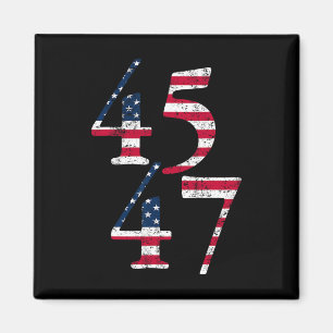 Trump 45. 47. Präsident Einweihung Tag Usa Fla Magnet