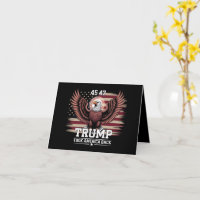 Trump 45. 47. Präsident Flag 2025 Adler Amerika