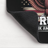 Trump 45. 47. Präsident Flag 2025 Adler Amerika Mousepad (Ecke)