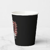Trump 45. 47. Präsident Flag 2025 Adler Amerika Pappbecher (Links)