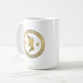 Trump 45-47 Spartan Combover Kaffeetasse (Vorderseite Links)