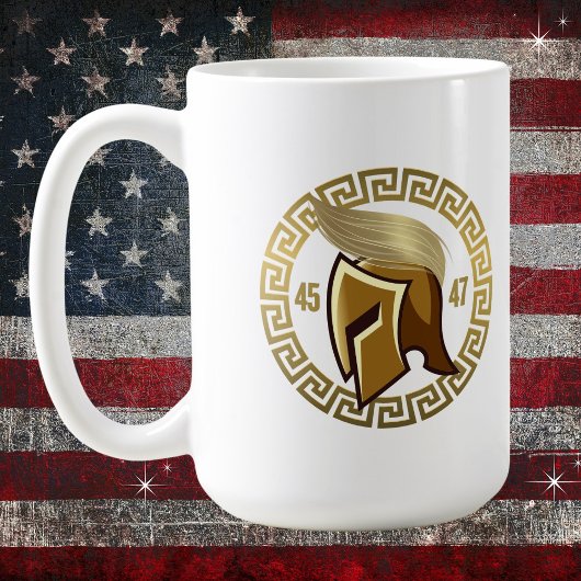 Trump 45-47 Spartan Kaffeetasse