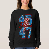 Trump 45/47 sweatshirt (Vorderseite)