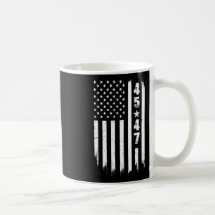 Trump 45 47 US-Flagge Kaffeetasse