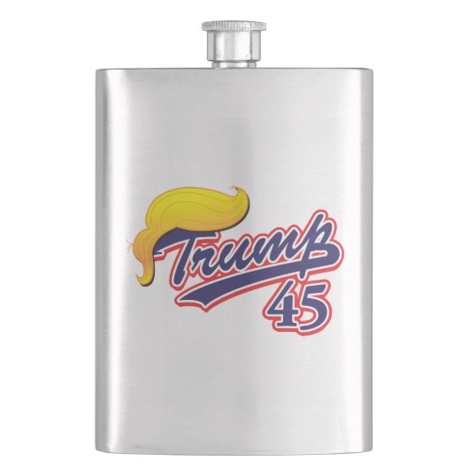Trump 45 flachmann (Vorderseite)