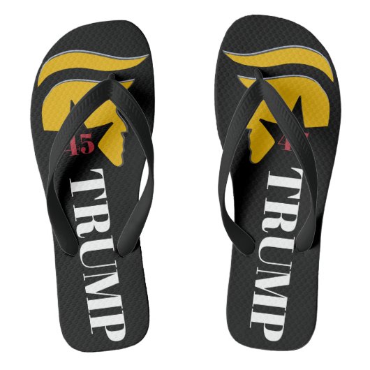TRUMP 45 Flip Flops Badesandalen (Fußbett)