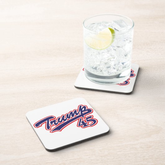 Trump 45! getränkeuntersetzer (Rechte Seite)