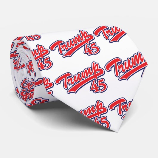 Trump 45! krawatte (Gerollt)