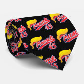 Trump-45-mit-Hair Krawatte (Gerollt)