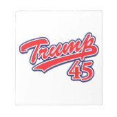 Trump 45! notizblock (Vorderseite)