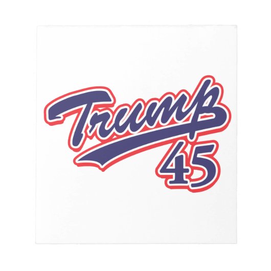 Trump 45! notizblock (Vorderseite)