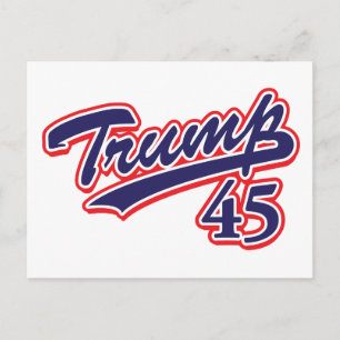 Trump 45! postkarte