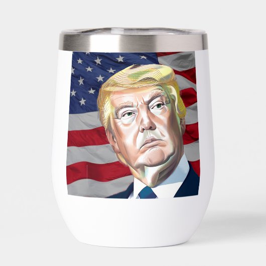 Trump 45. Präsident der USA - Geschenk (Rückseite)