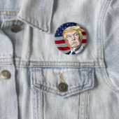 Trump 45. Präsident der USA - Geschenk Button (Beispiel)