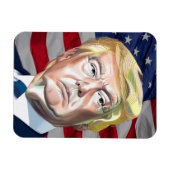 Trump 45. Präsident der USA - Geschenk Magnet (Horizontal)