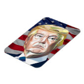 Trump 45. Präsident der USA - Geschenk Magnet (Linke Seite)