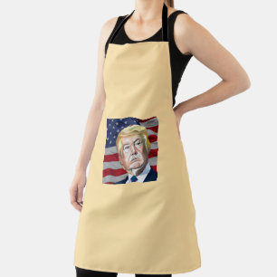 Trump 45. Präsident der USA - Geschenk Schürze