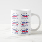 Trump 45. Präsident Jumbo-Tasse (Rechts)