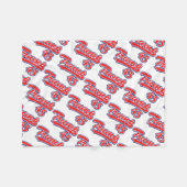 Trump-45-RED Fleecedecke (Vorderseite (Horizontal))