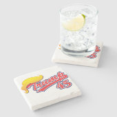 Trump 45 steinuntersetzer (Seitenansicht)