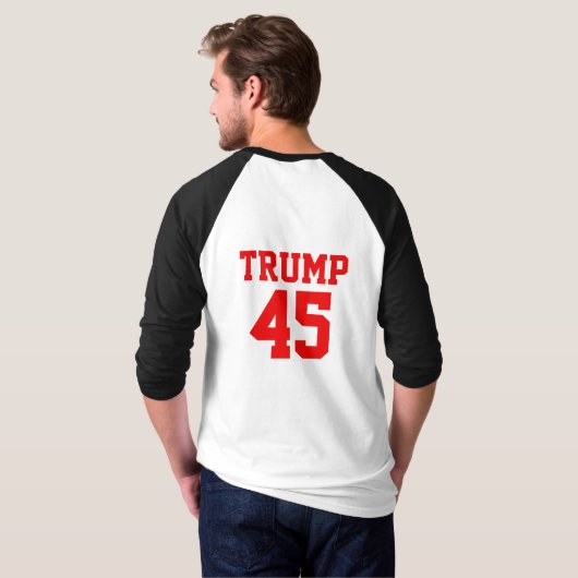 TRUMP 45 T-Shirt (Schwarz voll)
