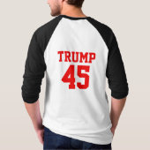 TRUMP 45 T-Shirt (Rückseite)