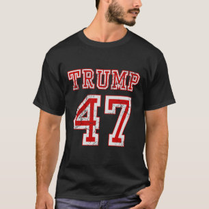 Trump 47 2024 Wahl Republikanische konservative Mä T-Shirt