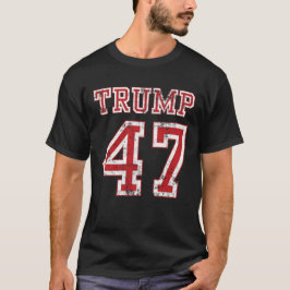 Trump 47 2024 Wahl Republikanischer Konservativer T-Shirt