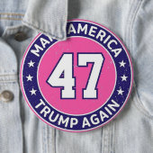 Trump 47 button (Beispiel)