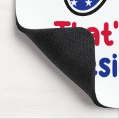 Trump 47 - Das ist mein Präsident Mousepad (Ecke)