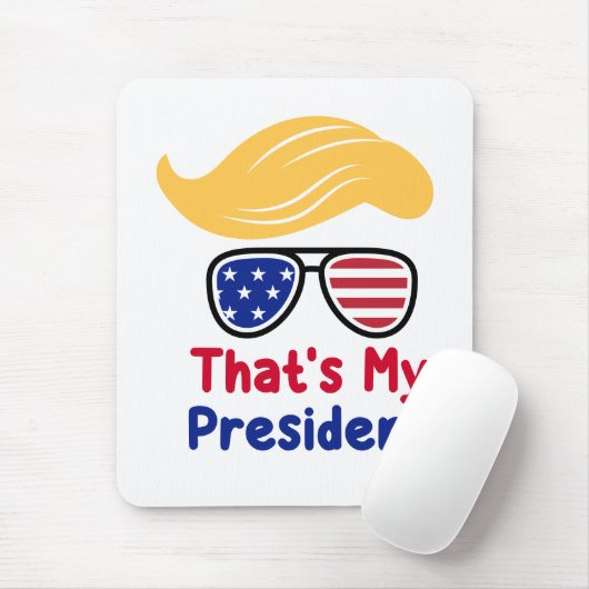 Trump 47 - Das ist mein Präsident Mousepad (Mit Mouse)
