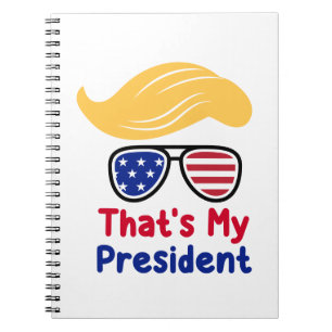 Trump 47 - Das ist mein Präsident Notizblock