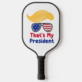 Trump 47 - Das ist mein Präsident Pickleball Schläger