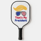 Trump 47 - Das ist mein Präsident Pickleball Schläger (Rückseite)